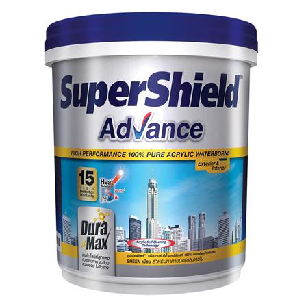 สีน้ำทาภายนอก TOA SUPERSHIELD ADVANCE BASE B เนียน 1 แกลลอน