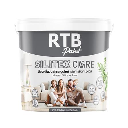สีรองพื้นปูนเก่า ชนิดด้าน RTB SILITEX CARE 3.5 ลิตร