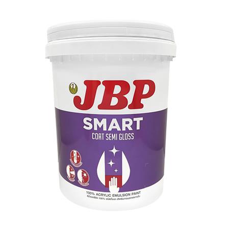 สีน้ำทาภายนอก ชนิดกึ่งเงา JBP SMART COAT G894 สี SWAN DAWN 5 แกลลอน