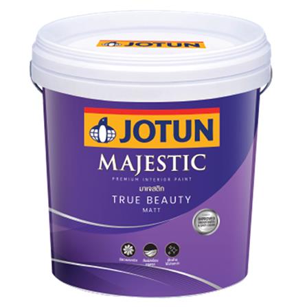 สีน้ำทาภายใน JOTUN MAJESTIC TRUE BEAUTY BASE A ด้าน 2.5 แกลลอน