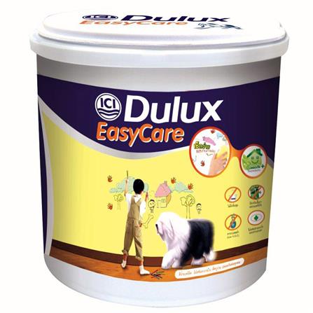 สีน้ำทาภายใน DULUX EASY CARE BASE B สีขาว กึ่งเงา 3 ลิตร