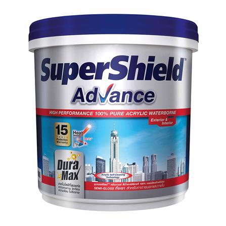 สีน้ำทาภายนอก TOA SUPERSHIELD ADVANCE BASE C กึ่งเงา 1 แกลลอน