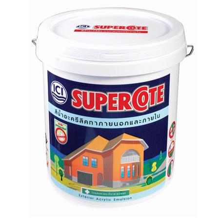 สีน้ำทาภายนอก DULUX SUPERCOTE BASE A ด้าน 9 ลิตร