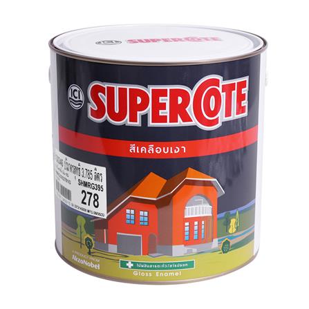 สีน้ำมัน DULUX SUPERCOTE #278 สีน้ำตาล เงา 1 แกลลอน
