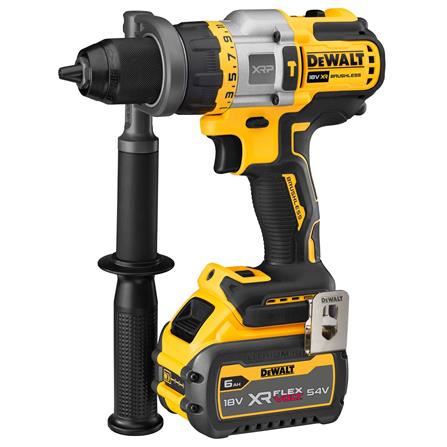 สว่านกระแทกไร้สาย (พร้อมแบตเตอรี่) DEWALT DCD999T1-B1 20 โวลต์