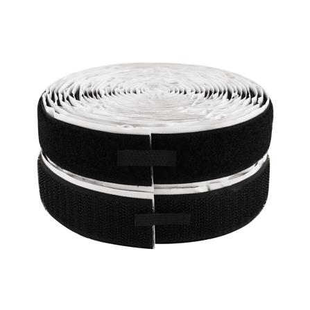 เทปหนามเตย PACK IN 1 นิ้ว x 450 ซม. สีดำ