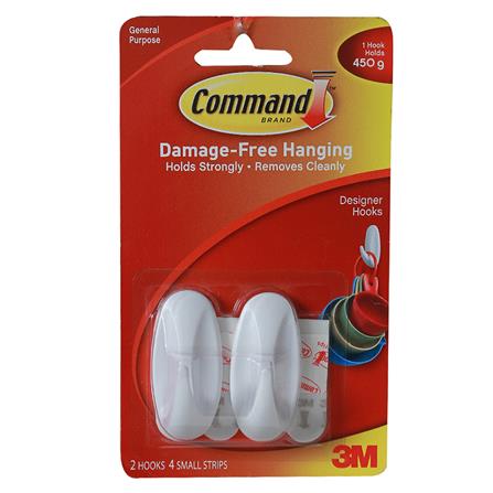 แผ่นเทปกาว 2 หน้า พร้อมตะขอแขวน 3M 17082