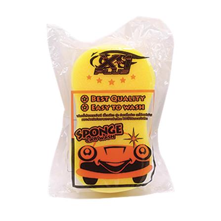 ฟองน้ำเลขแปด X 1 PLUS สีเหลือง