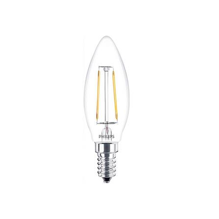 หลอด LED PHILIPS B35 CLASSIC 2 วัตต์ WARMWHITE E14