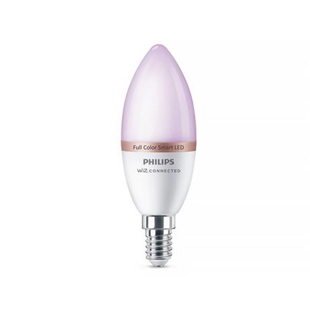 หลอด LED PHILIPS WIZ CONNECTED 4.9 วัตต์ RGB E14 WIFI BLUETOOTH