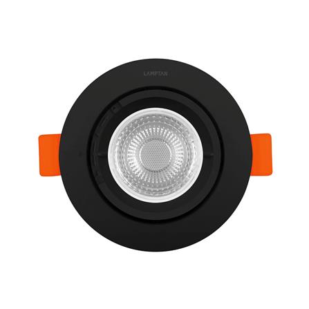 ดาวน์ไลท์ LED LAMPTAN MR16 FULL SET 3.5 นิ้ว 7 วัตต์ WARM WHITE สีดำ