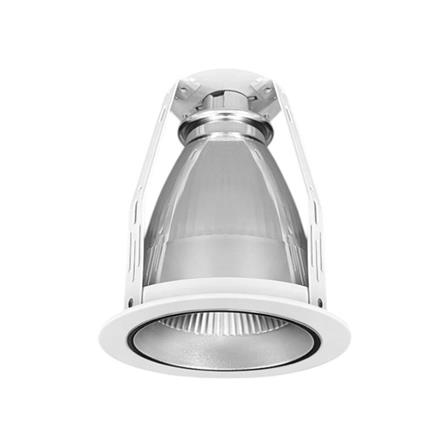 ดาวน์ไลท์ L&amp;E 22-03123 5.27 นิ้ว สีขาว กลม