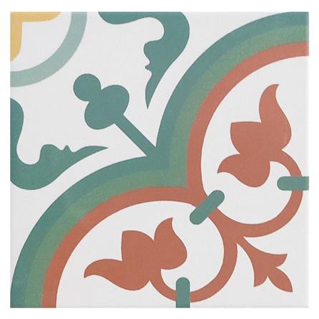 กระเบื้องพื้นพอร์ซเลน 20x20 ซม. TARA อควา เขียว A 1 ตร.ม.