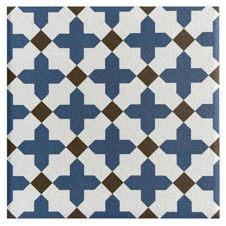 กระเบื้องพื้นพอร์ซเลน 20x20 ซม. TARA นอร่า บูล มัลติคัลเลอร์ A 1 ตร.ม.