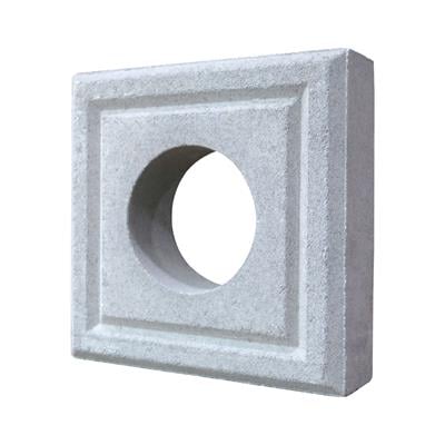 บล็อกช่องลม สมาร์ท CPS รุ่น โอบล็อก ขนาด 30 x 30 x 9 ซม. สีซีเมนต์