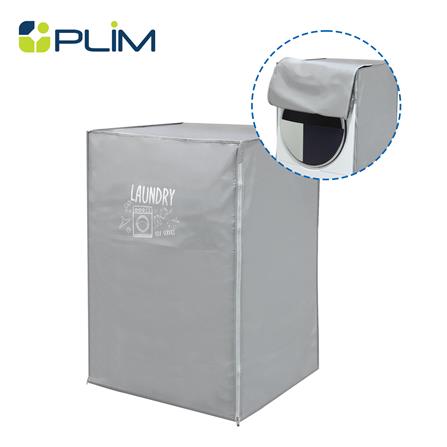 ถุงคลุมเครื่องซักผ้าฝาหน้า PLIM WASH DRY SIZE L สีเทา