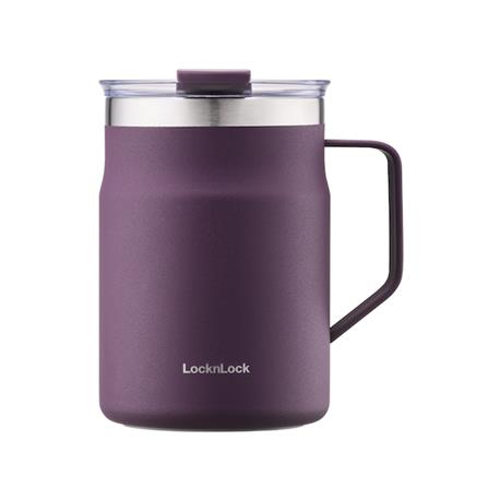 กระติกสุญญากาศ 475 มล. LOCKNLOCK METRO MUG สีม่วง