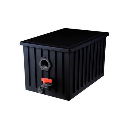 ถังดักไขมัน DEXZON ECO PP 30 ลิตร สีดำ