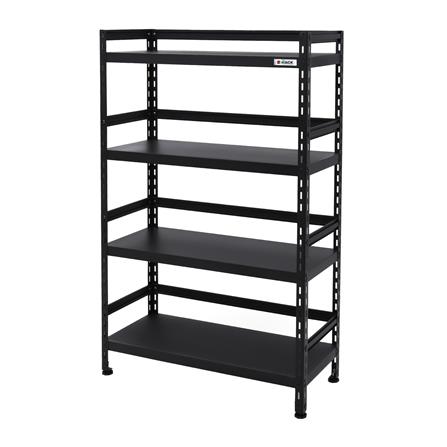 ชั้นวางของ 4 ชั้น FURDINI HOMER TYPE B 100 ซม. สีดำ