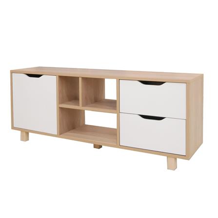 ตู้วางทีวี FURDINI MINIE 120 ซม. สีไม้/ขาว