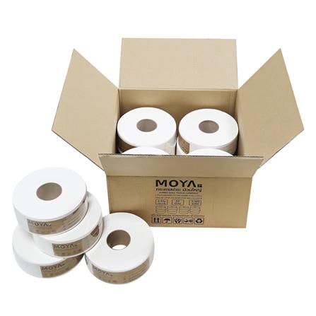 กระดาษชำระ MOYA JRT2PLY-275M-BOX (ลัง 12 ชิ้น)
