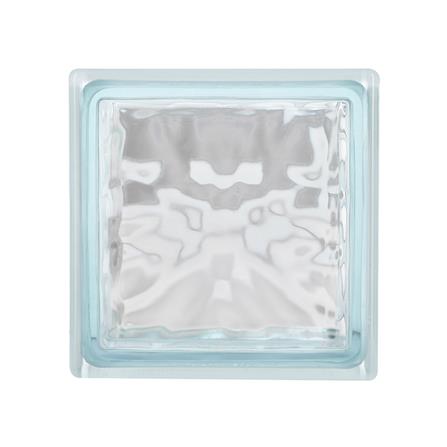 อิฐแก้ว 19x19x8 ซม. ช้างแก้ว พริ้วแก้ว NEXT สีใส