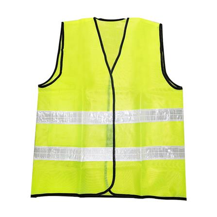 เสื้อจราจรสะท้อนแสง 2 แถบ DEXZON HS713 สีเขียว