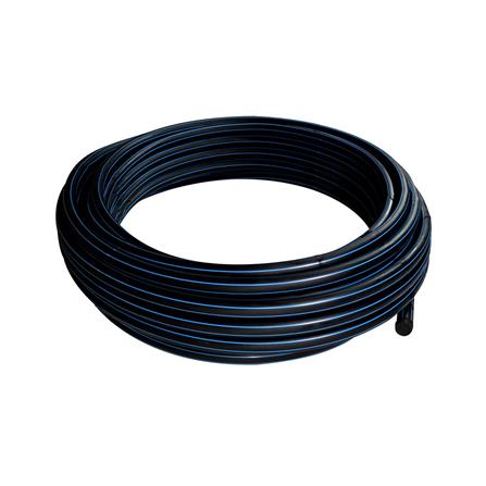 ท่อ HDPE คาดฟ้า ตรามือ PN10 PE100 32 มม. X 100 ม.
