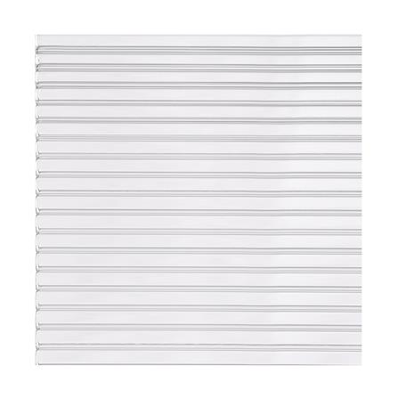 แผ่นโพลีคาร์บอเนต ลูกฟูก SUNSHIELD 6 มม. 1.22X2.44 ม. สีใส