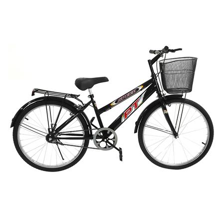 จักรยานแม่บ้าน SPEED 24 นิ้ว สีดำ