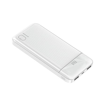 แบตเตอรี่สำรอง JNJ J-B873 10000 MAH สีขาว