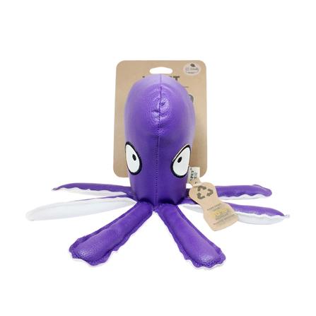 ของเล่นสุนัข V PET PLUSH TOY LEATHER FABRIC OCTOPUS
