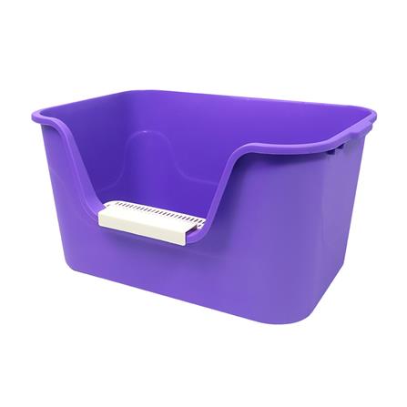 กระบะทรายแมว PETUS 65x33 ซม. สีม่วง