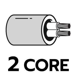 อุปกรณ์ท่อยืด รางครอบแอร์ UF-75 (75 มม.) FLEXIBLE UPC UPVC DUCT LINER