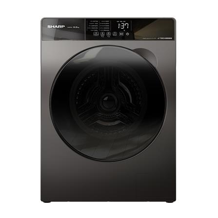 เครื่องซักผ้าฝาหน้า SHARP ES-FK1054ST-G 10.5 กก. สีเทา อินเวอร์เตอร์