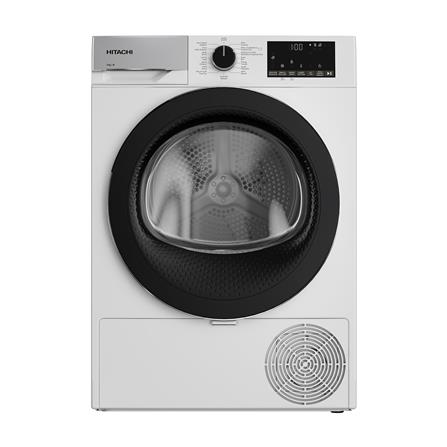 เครื่องอบผ้าฝาหน้า HITACHI TD90YFE 9 กก. สีขาว