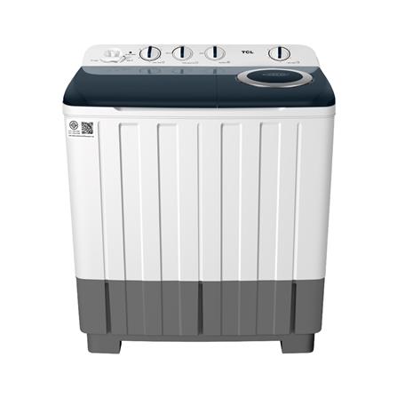 เครื่องซักผ้า 2 ถัง TCL WT129FTTG 12 กก. สีขาวเทา