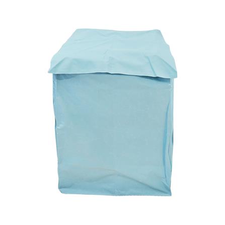 ผ้าคลุมเครื่องซักผ้าฝาบน 10 กก. CKR PLASTIC F-T004 70X74X110 ซม. สีฟ้าทึบ