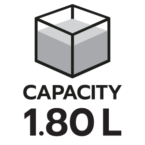 ตู้เย็น 1 ประตู Midea รุ่น BC-90AW ความจุ 93 ลิตร ขนาด 3.3Q (Retro Fridge) (สีดำ)