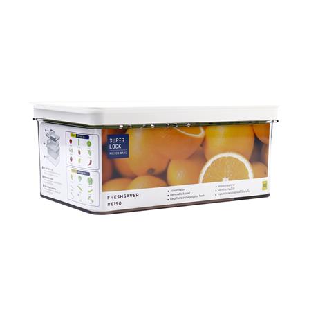 กล่องจัดเก็บในตู้เย็นซ้อนได้ SUPER LOCK 30X17.5X11.8 ซม.