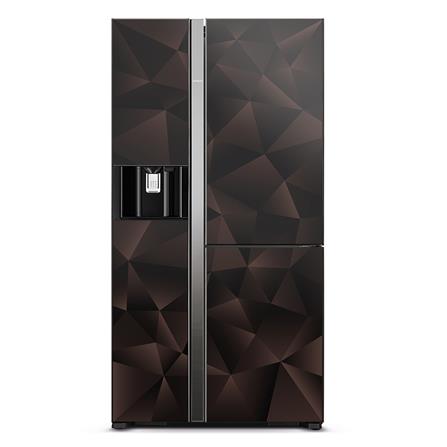 ตู้เย็น SIDE BY SIDE HITACHI R-M600VAG9THX GBZ 20.1 คิว กระจกน้ำตาล อินเวอร์เตอร์