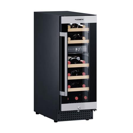 ตู้แช่ไวน์ DOMETIC C18B 18 ขวด สีสเตนเลสดำ
