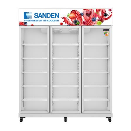 ตู้เครื่องดื่ม 3 ประตู SANDEN SMI-1200 41 คิว สีขาว