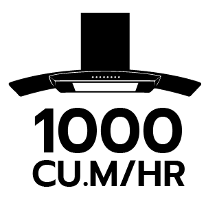 เครื่องดูดควัน KASHIWA รุ่น PSD-209D สีเงิน