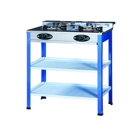 เตาแก๊สตั้งพื้น 2 หัวแก๊ส DYNA HOME LK-223