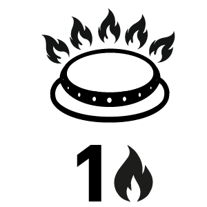 เตาแก๊สตั้งโต๊ะ KASHIWA รุ่น K-2006 สีเงิน