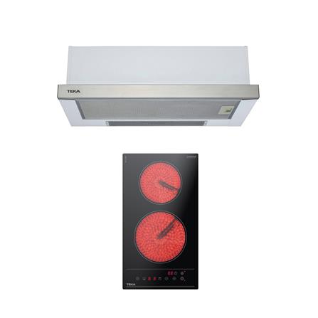 เตาฝัง+เครื่องดูดควัน TEKA VE2 Q + EL60 SS
