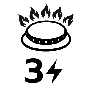 ชุดเซต เตาฝังแก๊ส 2 หัว + เครื่องดูดควันติดผนัง EVE รุ่น SMART III ขนาด 73 ซม + HC-DIESEL-90 PLUS ขนาด 90 ซม. สีดำ