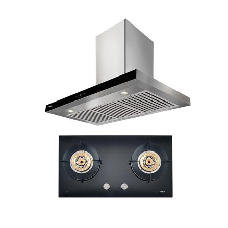 เตาฝัง+เครื่องดูดควัน LINEA GD 73 2G+LDH TC 90.1