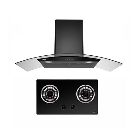 เตาฝัง+เครื่องดูดควัน LINEA GL73 2G + LDD 90.2 BK